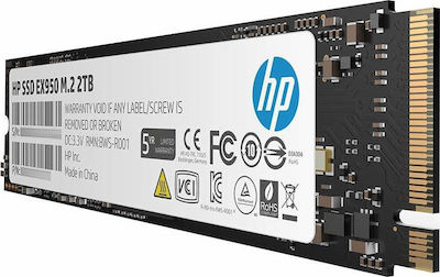 HP EX950 SSD 2TB M.2 NVMe PCI Express 3.0