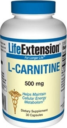 Life Extension L-Carnitine 500mg 30 κάψουλες