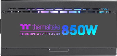 Thermaltake Toughpower PF1 ARGB 850W Μαύρο Τροφοδοτικό Υπολογιστή Full Modular 80 Plus Platinum