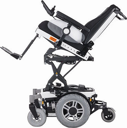 Meyra Electric Wheelchair 14 Inch Enhanced Type MC3 White