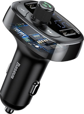 Baseus FM Transmitter Αυτοκινήτου με USB / Bluetooth / MicroSD