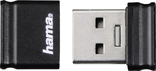 HAMA Smartly 32GB USB 2.0 Stick Black