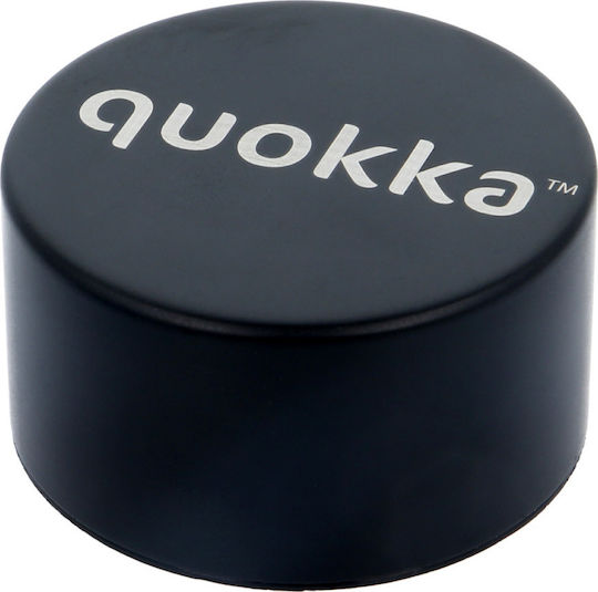 Quokka Solid Bottle Thermos Stainless Steel BPA Free 510ml Black with Mouthpiece