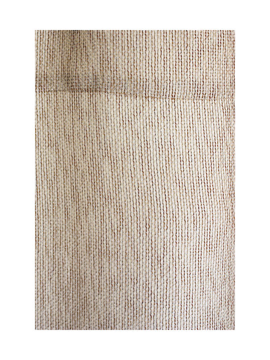 Mc Decor Κουρτίνα με Τρουκς 7904 Beige 140x260εκ.