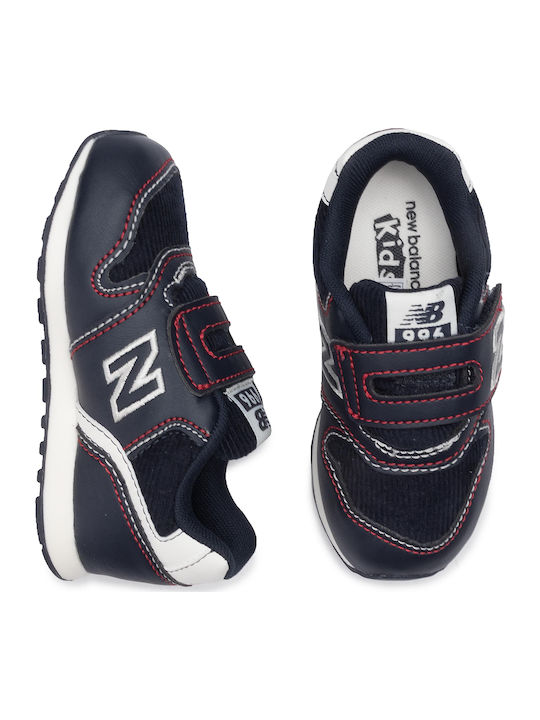 996 Kids Sneakers with Scratch Navy Blue