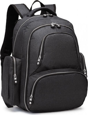 Kono Diaper Bag Backpack E6706 Black 32x42x15cm