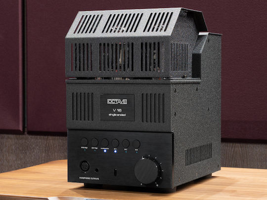 Octave V16 Single Ended Tub Integrat Amplificator Hi-Fi Stereo Negru