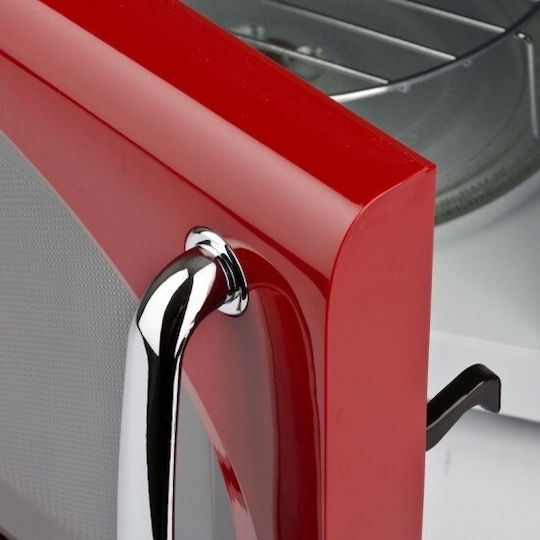 Girmi FM-2102 Φούρνος Μικροκυμάτων με Grill 20lt Κόκκινος