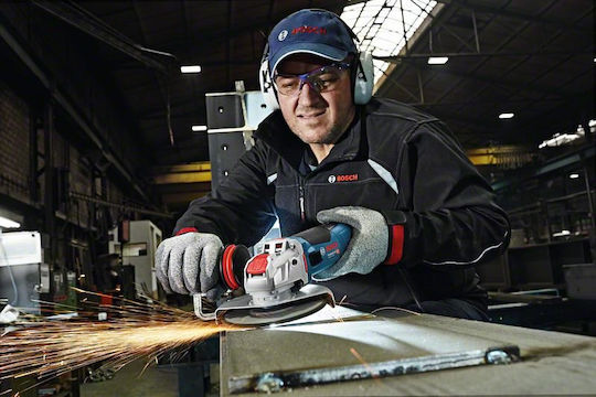 Bosch GWX 19-125 S Τροχός 125mm Ρεύματος 1900W με Ρύθμιση Στροφών