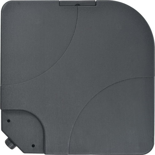 Rundschreiben Aluminium Terrassen-Sonnenschirm Terrakotta F5m