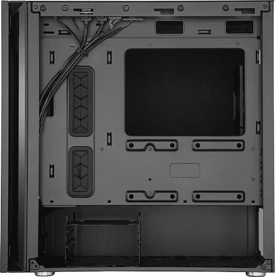 CoolerMaster Silencio S400 TG Gaming Mini Tower Κουτί Υπολογιστή με Πλαϊνό Παράθυρο Μαύρο
