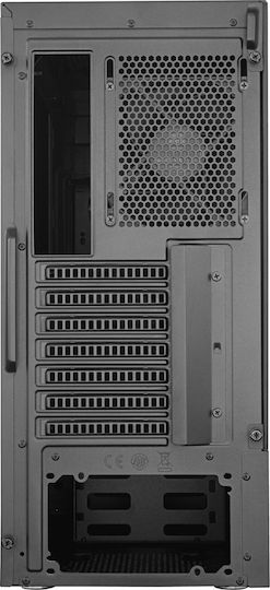 CoolerMaster Silencio S600 TG Геймърско бюро Midi Tower Компютърна кутия със страничен прозорец Черен