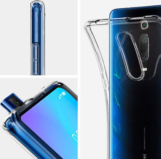Spigen Liquid Crystal Back Cover Σιλικόνης Διάφανο (Xiaomi Mi 9T / 9T Pro)