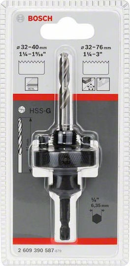 Bosch Centered Hole Saw Hex Shank 1/4"(6.35mm) for Wood