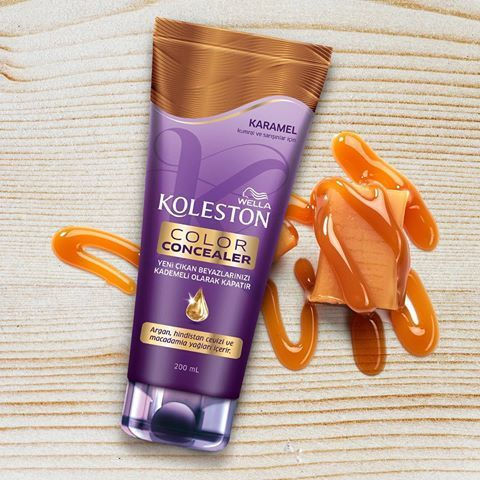 Wella Koleston Color Concealer Color Mask Caramel 200ml