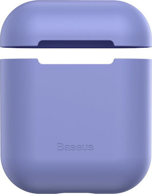 Baseus Ultrathin Series Θήκη Σιλικόνης σε Μωβ χρώμα για Apple AirPods