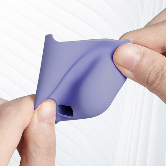 Baseus Ultrathin Series Silicone Case Purple for Apple AirPods