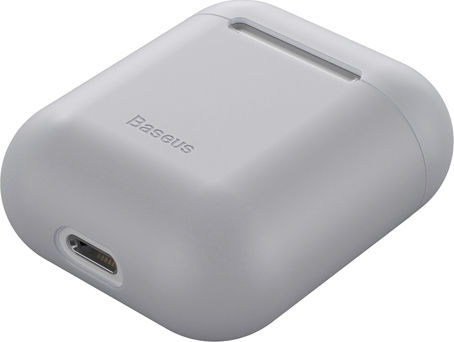 Baseus Ultrathin Series Case Silicone in Gray color for Apple AirPods 1 / AirPods 2
