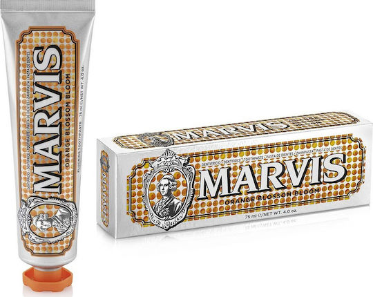 Marvis Orange Blossom Bloom Mint Οδοντόκρεμα για Ουλίτιδα , Πλάκα & Τερηδόνα 75ml