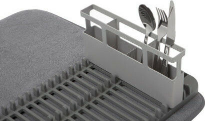 Umbra Udry Kunststoff-Geschirrabtropfer Gray 61x46x27cm