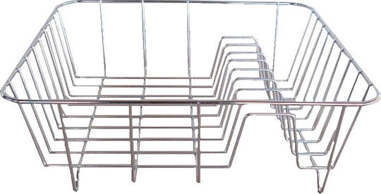 Ankor Sink Strainer Metallic Silver 34x35x11cm