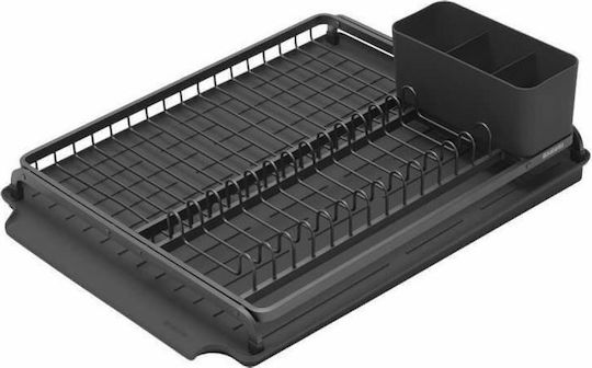 Brabantia Στραγγιστήρι Νεροχύτη Πλαστικό Γκρι 50x39x14.2cm
