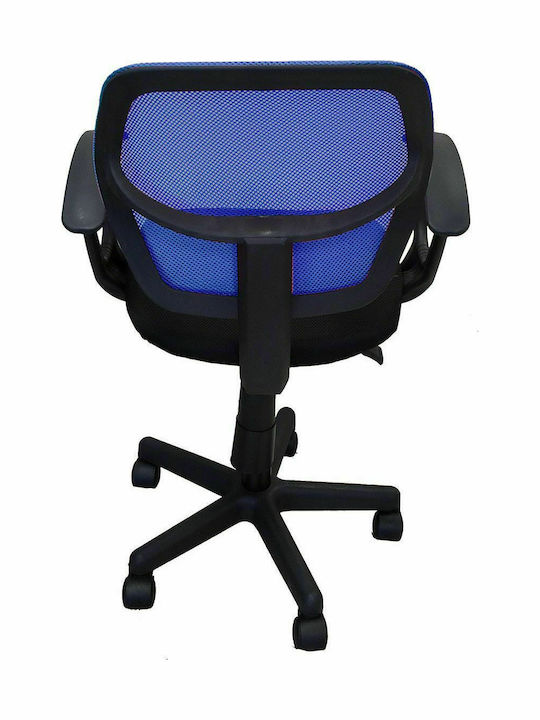 Aura Office Chair with Fixed Arms Blue ArteLibre