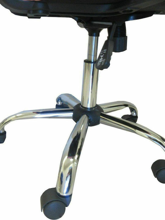 Alcyone Office Chair with Fixed Arms Gray ArteLibre