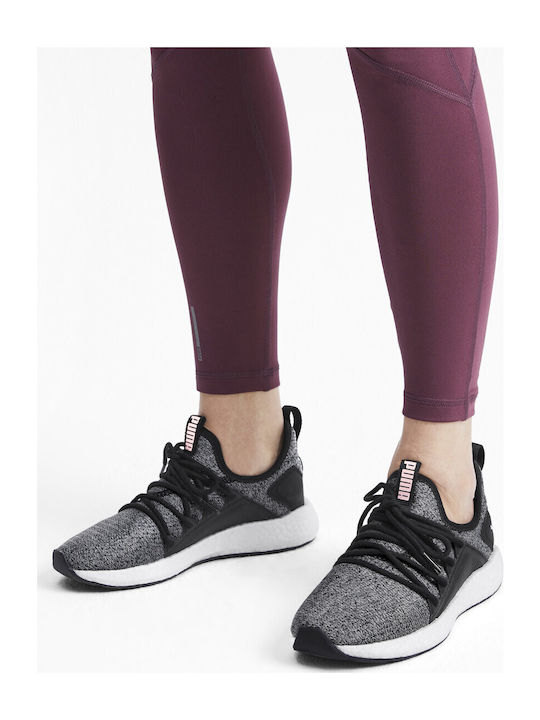 NRGY Neko Knit Damen Sportschuhe Laufen Schwarz