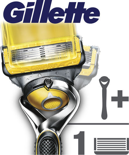 Gillette Fusion5 Proshield mit & Gleitstreifen