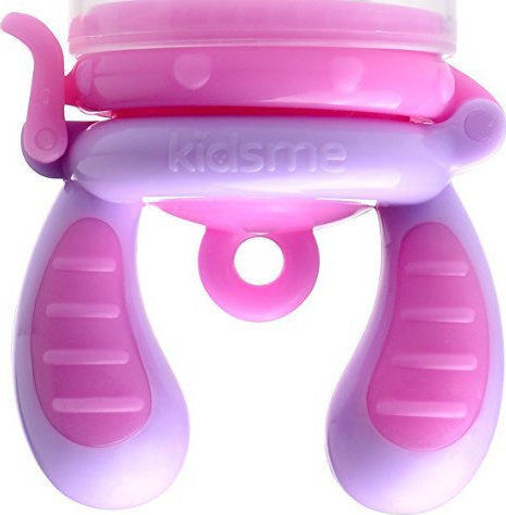 Kidsme Silicone Baby Feeder Feeder for 6+ months Pink