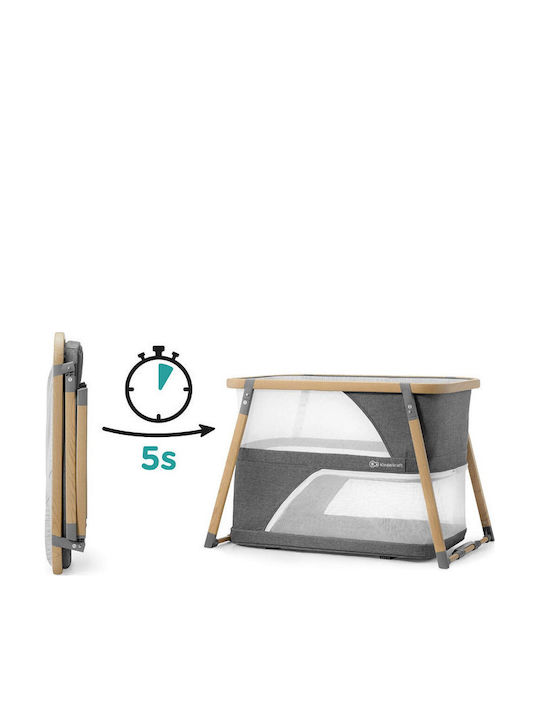 Kinderkraft Sofi 4 in 1 Playpen 2 Levels with Mattress Gray 107x63cm