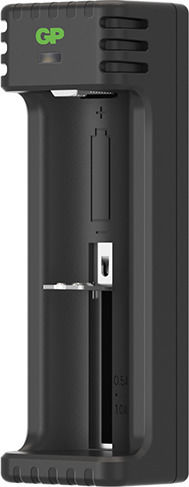GP Batteries L111 USB Φορτιστής Μπαταριών Li-ion Μεγέθους 18650/26650/14500 Σετ με 1x 18650 2600mAh