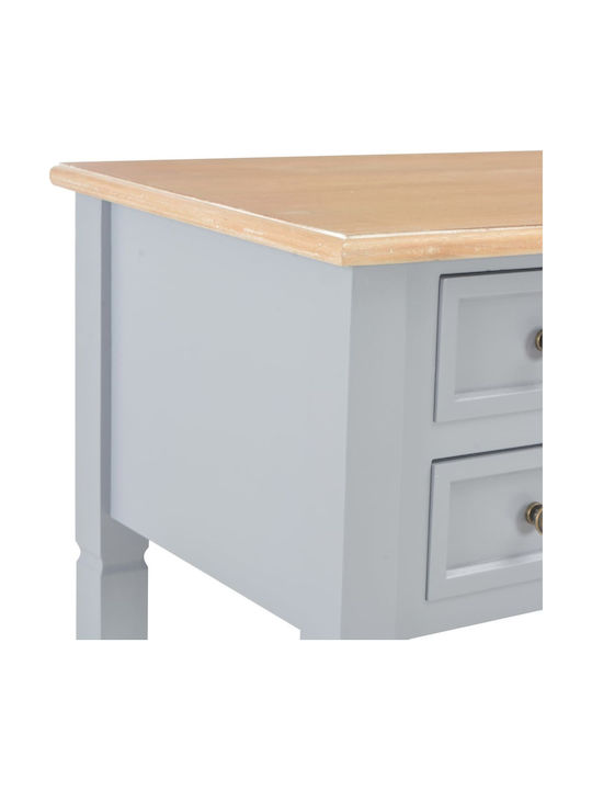 Birou Lemn Gri 109.5x77.545x77.5 cm