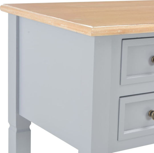 Schreibtisch Holz Gray 109.5x77.545x77.5cm