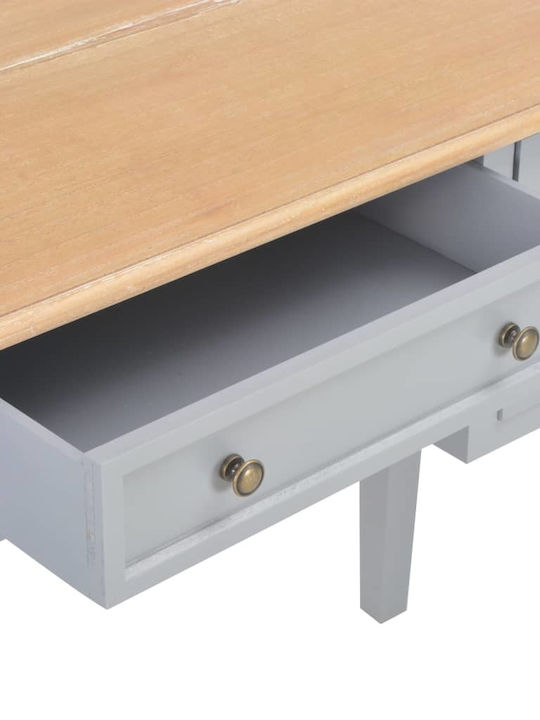 Birou Lemn Gri 109.5x77.545x77.5 cm