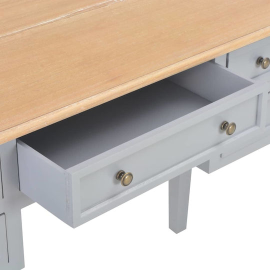 Schreibtisch Holz Gray 109.5x77.545x77.5cm