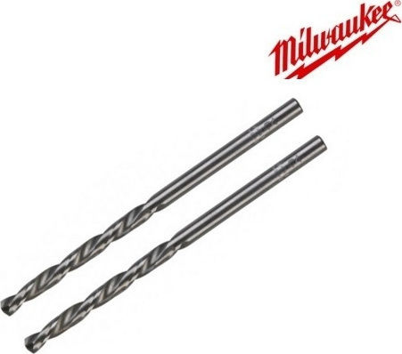 Milwaukee Set of 2 HSS-G Diamond Drills for Metal