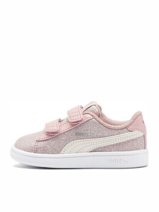 Smash Glitz Glam Παιδικά Sneakers με Σκρατς Ροζ