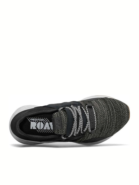 Fresh Foam Roav Grade Kids Sports Shoes Running with Laces Black