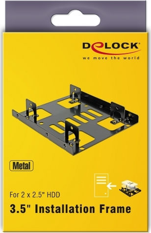 DeLock HDD SSD Bracket Support Base 18210