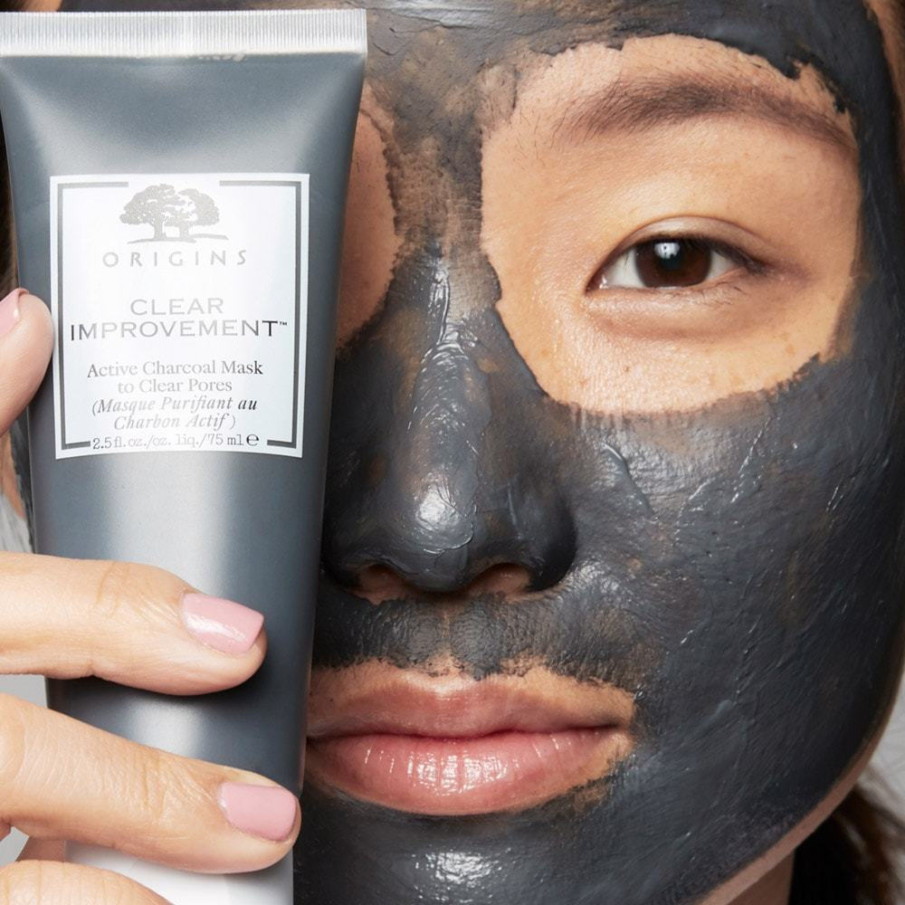 Origins clear improvement active charcoal mask to clear pores способ применения