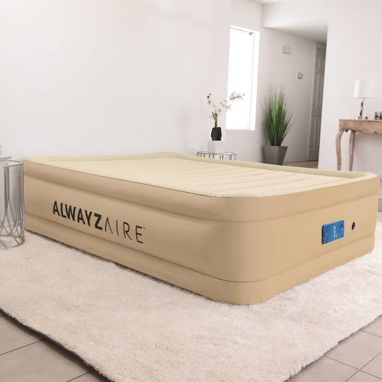 Bestway Φουσκωτό Στρώμα Ύπνου Διπλό με Ενσωματωμένη Ηλεκτρική Αντλία 203x152x51εκ.