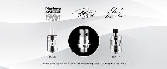 Innokin Adept Zlide Kit Box Mod 2ml Cu Baterie Încorporată 3000mAh Cer Albastru