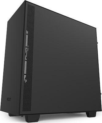 NZXT H510 Gaming Midi Tower Κουτί Υπολογιστή με Πλαϊνό Παράθυρο Κόκκινο