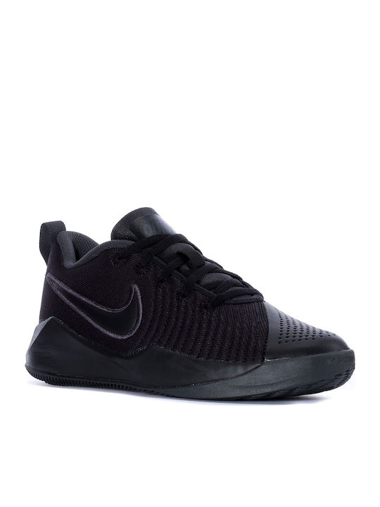Team Hustle Quick 2 Αθλητικά Παιδικά Παπούτσια Running με Κορδόνια Black / Anthracite / Volt