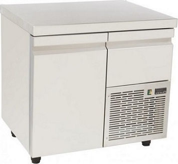 Niki Inox Gewerbliche Kühltheke 195Es mit 2 Türen L89 x B70 x H88cm.