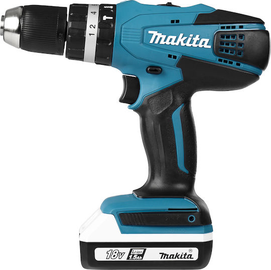 Makita HP457DWE Κρουστικό Δραπανοκατσάβιδο Μπαταρίας 18V