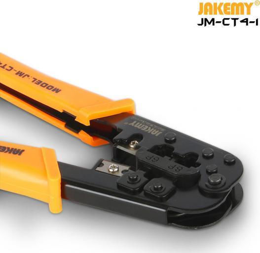 Jakemy Ethernet Internet Cable Crimping Plier RJ45 (Length 145mm)