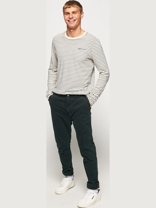 Surplus Goods Παντελόνι Chino Μαύρο